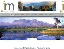 Tablet Screenshot of integrated-marketing.co.za